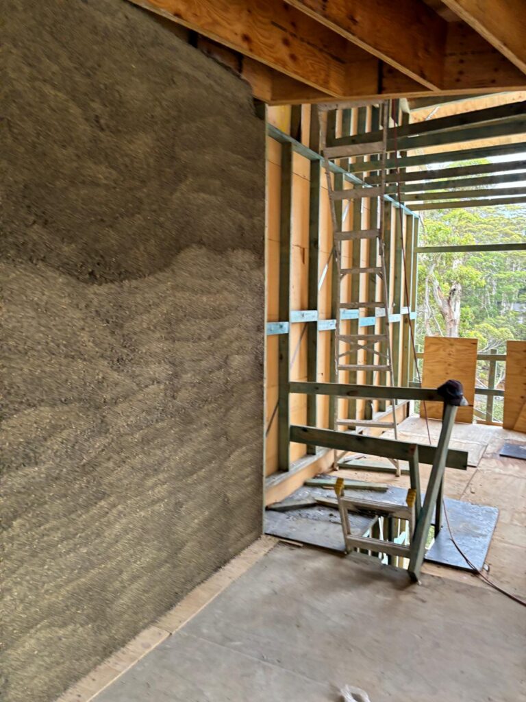 hemcrete build progress